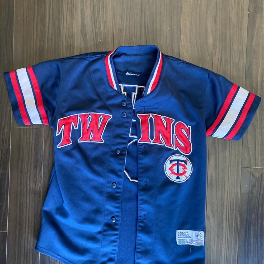 Genuine Merchandise Blue and Red Twins Jersey
